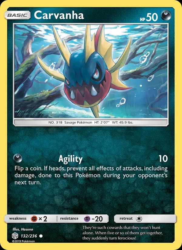 Carvanha — Cosmic Eclipse, Common