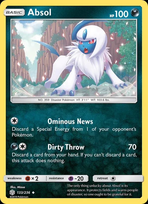 Absol — Cosmic Eclipse, Uncommon