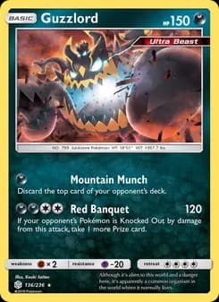 Guzzlord — Cosmic Eclipse — Rare