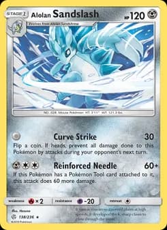 Alolan Sandslash — Cosmic Eclipse — Rare