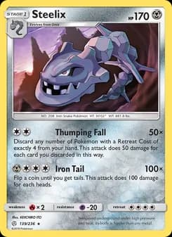 Steelix — Cosmic Eclipse — Rare
