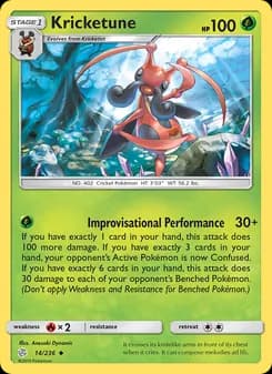 Kricketune — Cosmic Eclipse — Uncommon