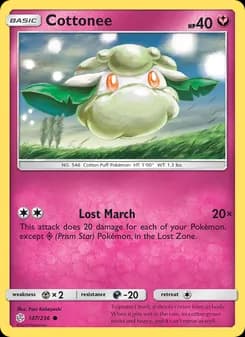 Cottonee — Cosmic Eclipse — Common