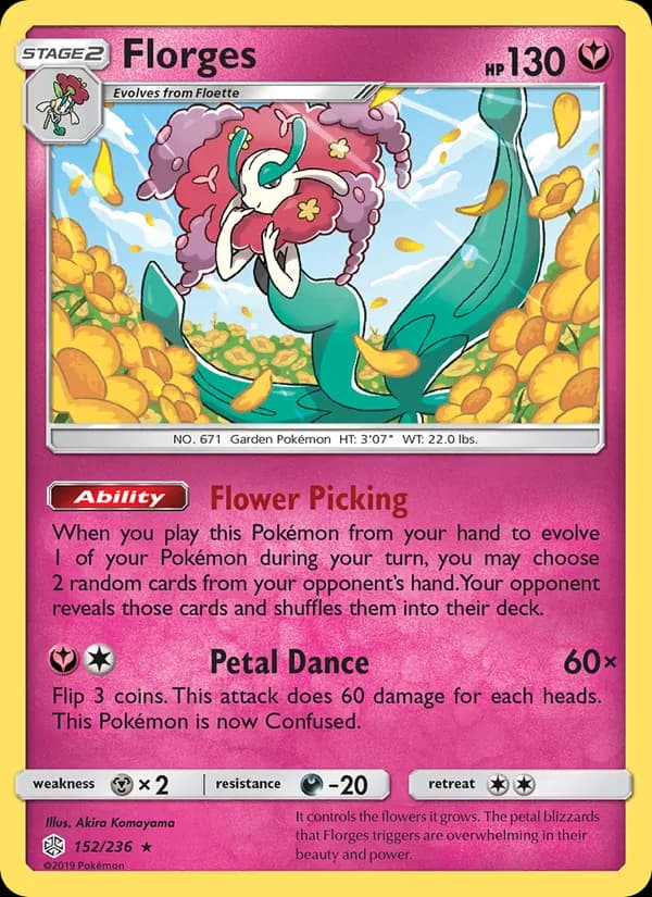 Florges — Cosmic Eclipse, Rare