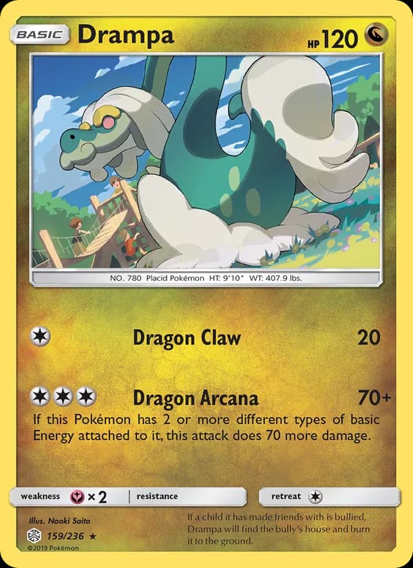 Drampa — Cosmic Eclipse, Rare
