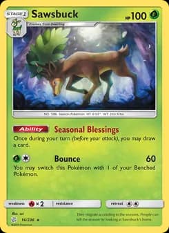 Sawsbuck — Cosmic Eclipse — Rare