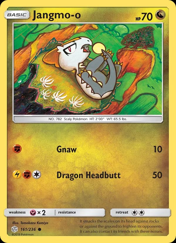 Jangmo-o — Cosmic Eclipse, Common