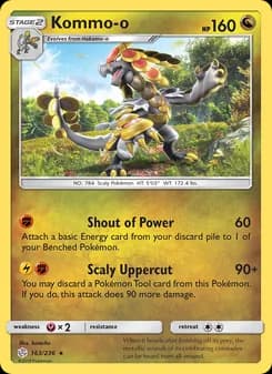 Kommo-o — Cosmic Eclipse — Rare