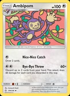 Ambipom — Cosmic Eclipse — Uncommon