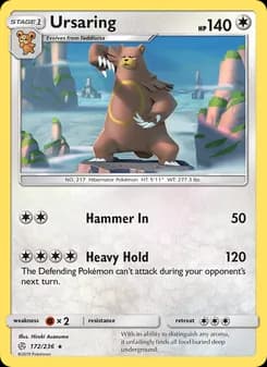 Ursaring — Cosmic Eclipse — Rare