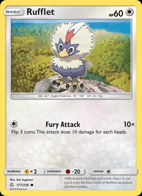Rufflet — Cosmic Eclipse, Common