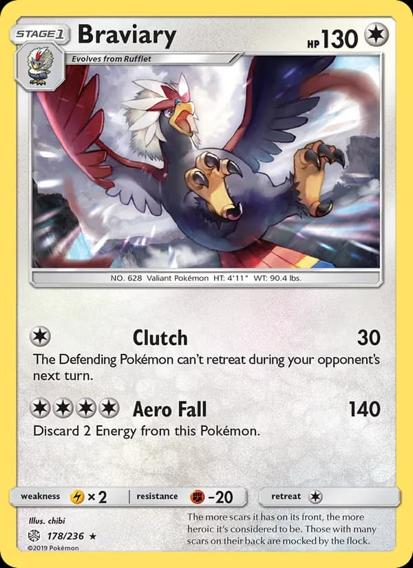 Braviary — Cosmic Eclipse, Rare