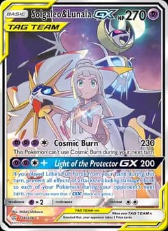Solgaleo & Lunala GX — Cosmic Eclipse — Ultra Rare