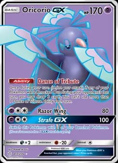 Oricorio GX — Cosmic Eclipse — Ultra Rare