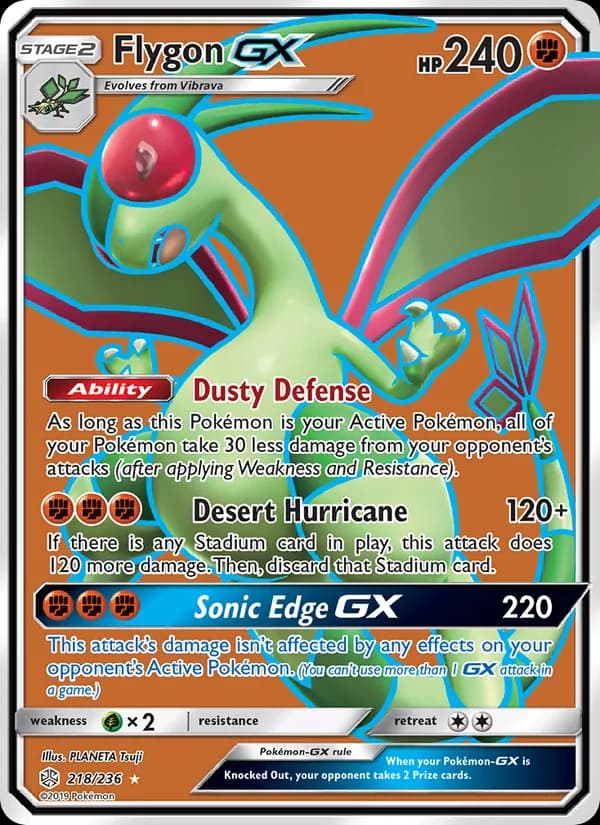 Flygon GX — Cosmic Eclipse, Ultra Rare