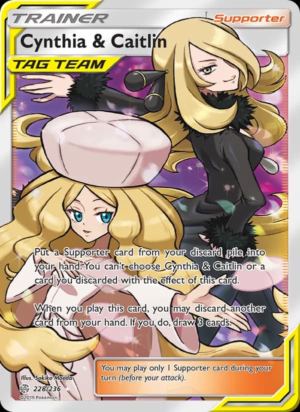 Cynthia & Caitlin — Cosmic Eclipse, Ultra Rare