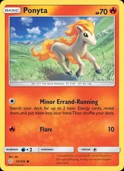 Ponyta — Cosmic Eclipse — Common