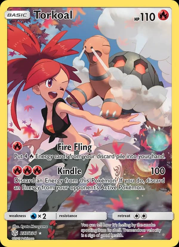 Torkoal — Cosmic Eclipse, Secret Rare