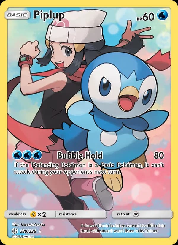 Piplup — Cosmic Eclipse, Secret Rare
