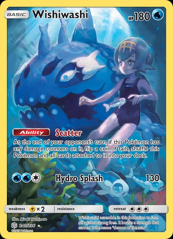 Wishiwashi — Cosmic Eclipse, Secret Rare