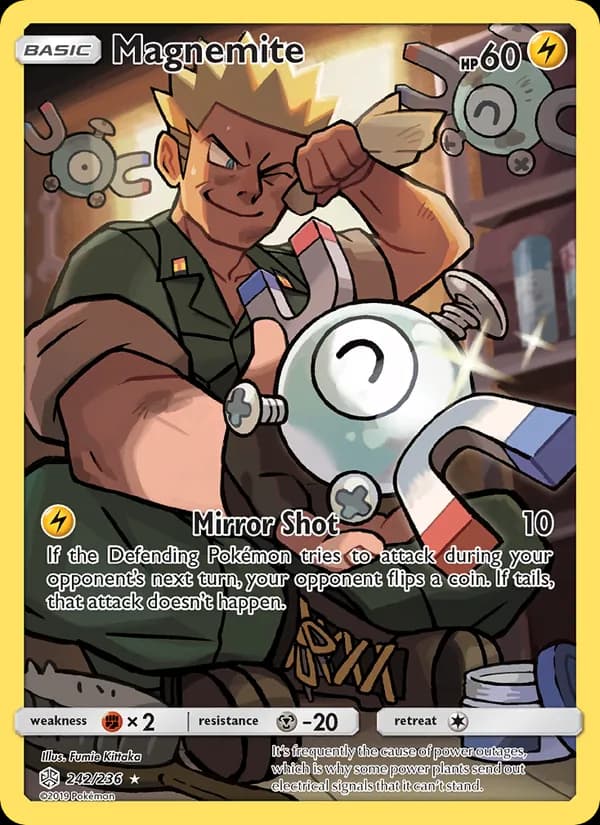 Magnemite — Cosmic Eclipse, Secret Rare