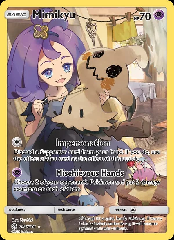 Mimikyu — Cosmic Eclipse, Secret Rare