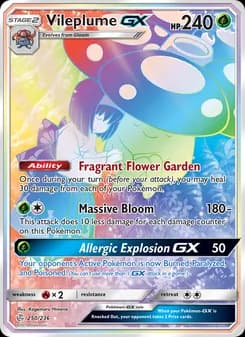 Vileplume GX — Cosmic Eclipse — Secret Rare