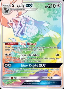 Silvally GX — Cosmic Eclipse — Secret Rare