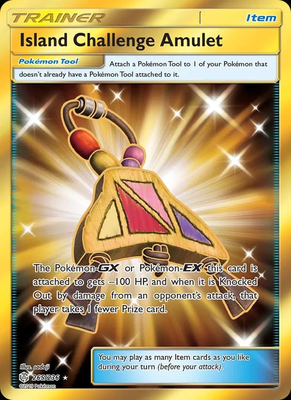 Island Challenge Amulet — Cosmic Eclipse, Secret Rare