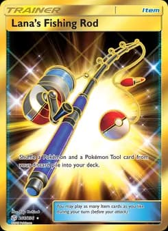 Lana’s Fishing Rod — Cosmic Eclipse — Secret Rare