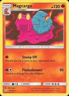 Magcargo — Cosmic Eclipse — Rare