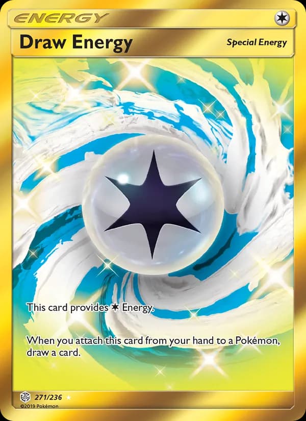 Draw Energy — Cosmic Eclipse, Secret Rare