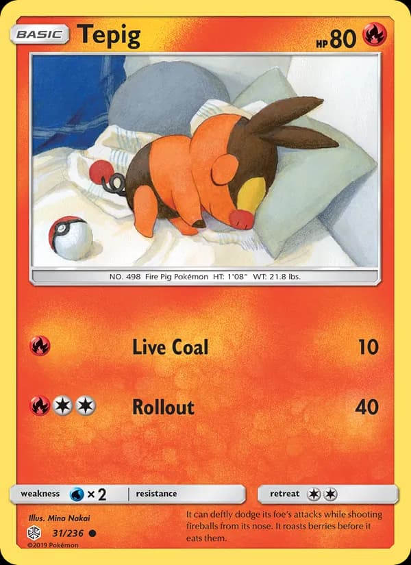 Tepig — Cosmic Eclipse, Common