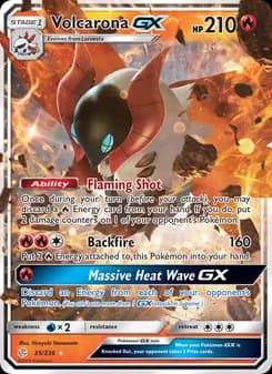 Volcarona GX — Cosmic Eclipse — Ultra Rare