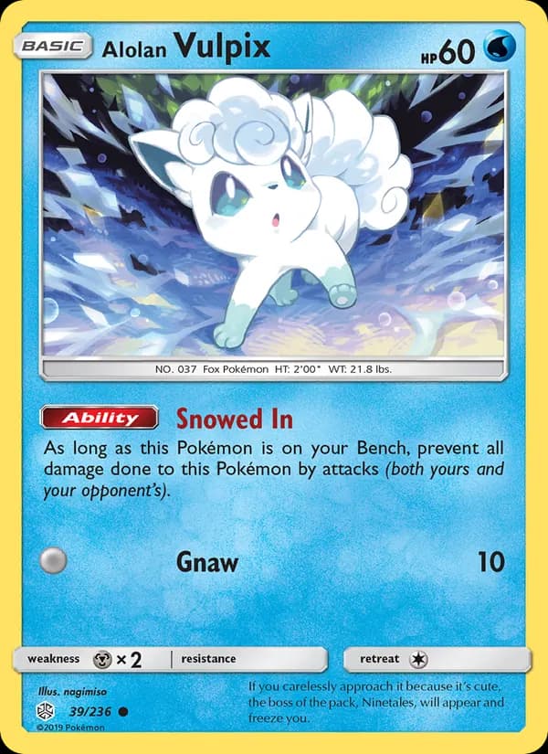 Alolan Vulpix — Cosmic Eclipse, Common