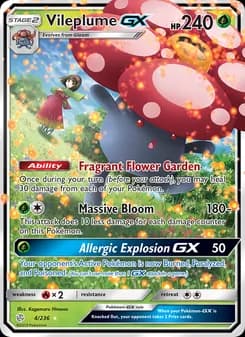 Vileplume GX — Cosmic Eclipse — Ultra Rare