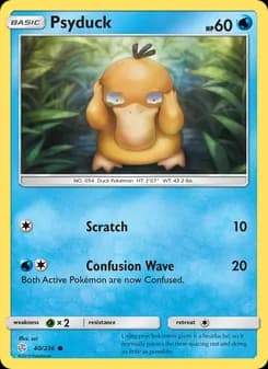 Psyduck — Cosmic Eclipse — Common