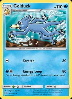 Golduck — Cosmic Eclipse — Uncommon