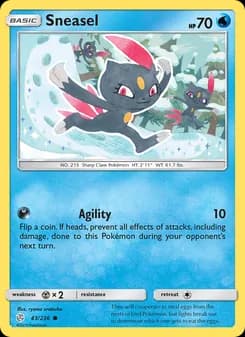 Sneasel — Cosmic Eclipse — Common