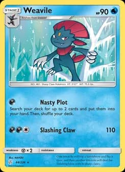 Weavile — Cosmic Eclipse — Rare