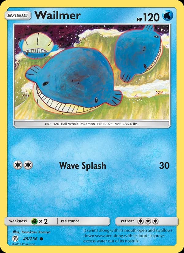 Wailmer — Cosmic Eclipse, Common