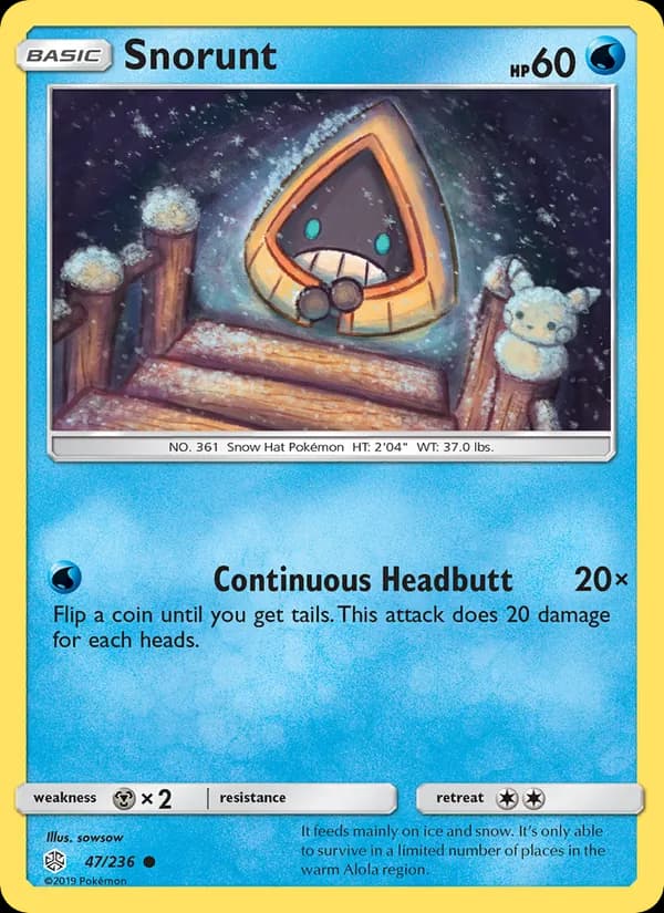Snorunt — Cosmic Eclipse, Common