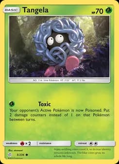 Tangela — Cosmic Eclipse — Common