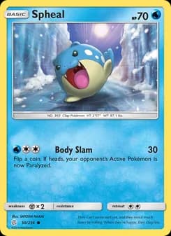 Spheal — Cosmic Eclipse — Common