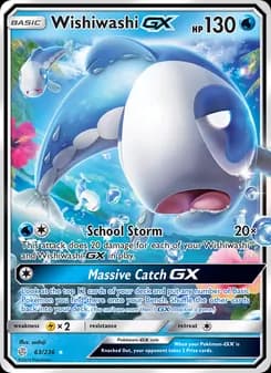 Wishiwashi GX — Cosmic Eclipse — Ultra Rare
