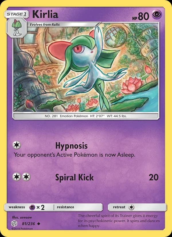 Kirlia — Cosmic Eclipse, Uncommon