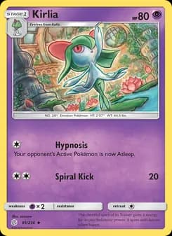 Kirlia — Cosmic Eclipse — Uncommon