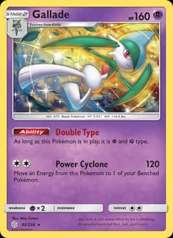 Gallade — Cosmic Eclipse — Rare