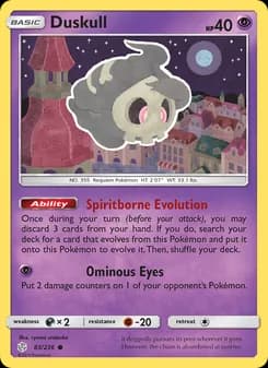 Duskull — Cosmic Eclipse — Common