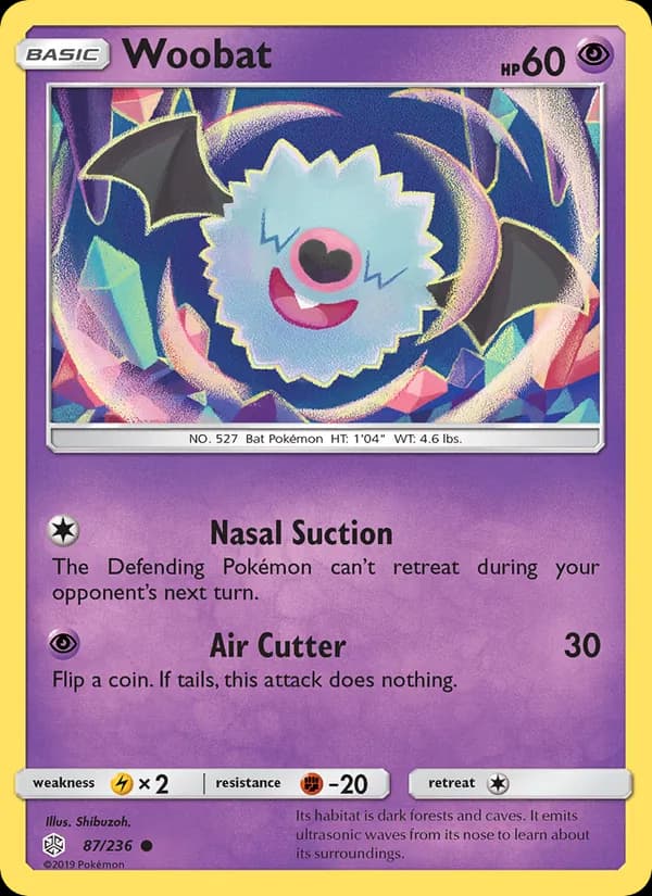Woobat — Cosmic Eclipse, Common